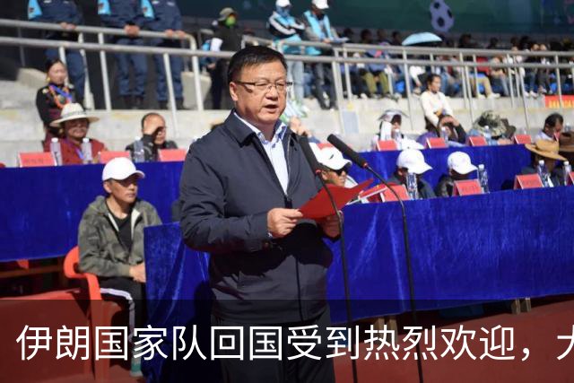 伊朗国家队回国受到热烈欢迎，大批球迷接机